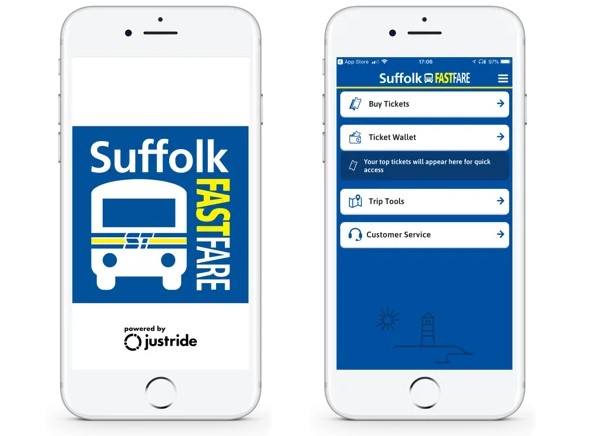 Suffolk FastFare Mobile Ticket App