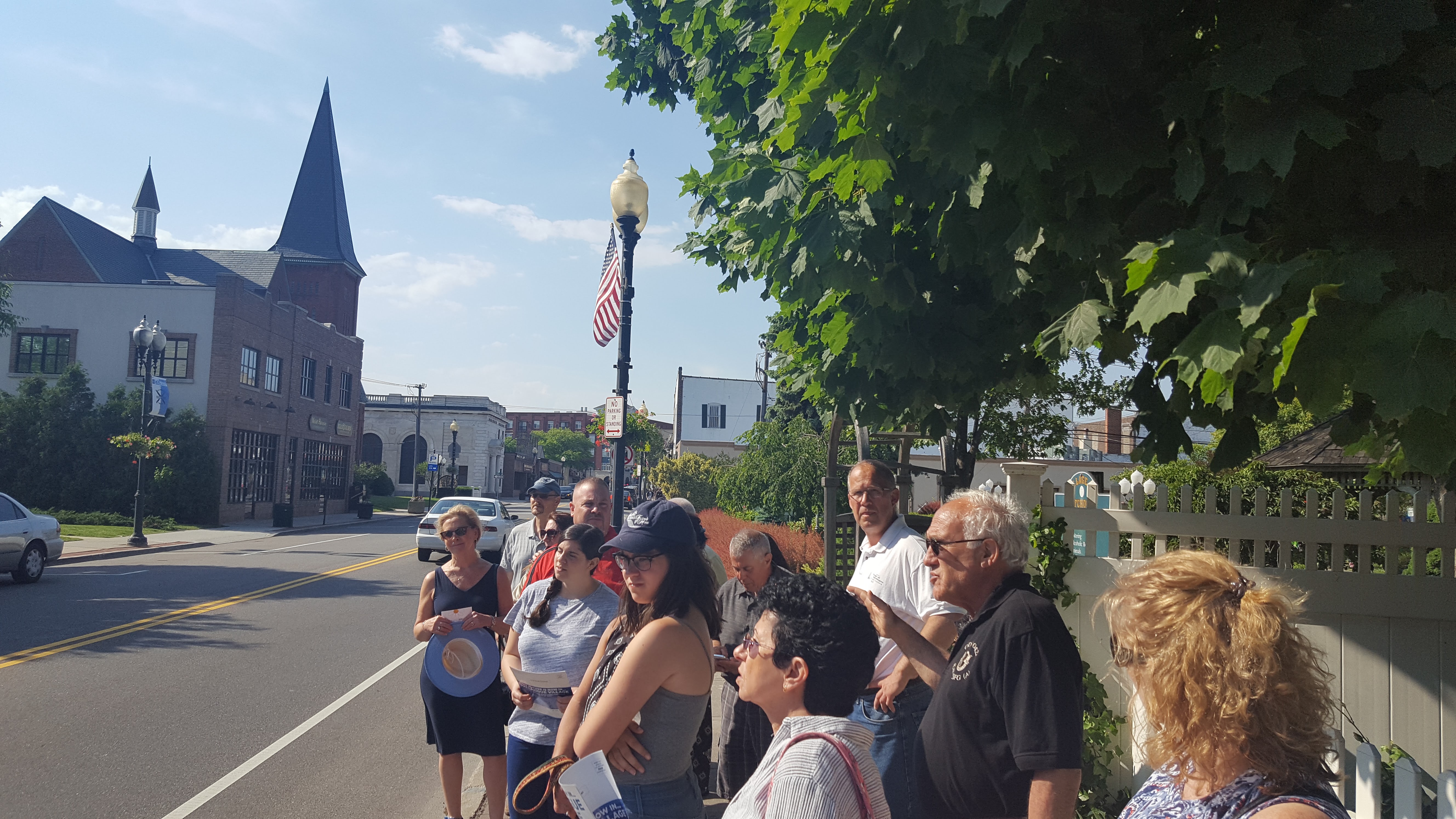 The 'Downtown Patchogue Walking Tour' took place on Saturday, June 10th 2017