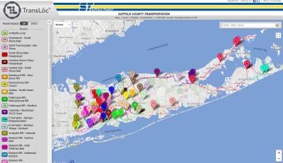 Suffolk County Bus Map Connect Long Island - Transportation